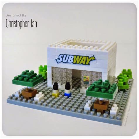 Lego Subway Restaurant