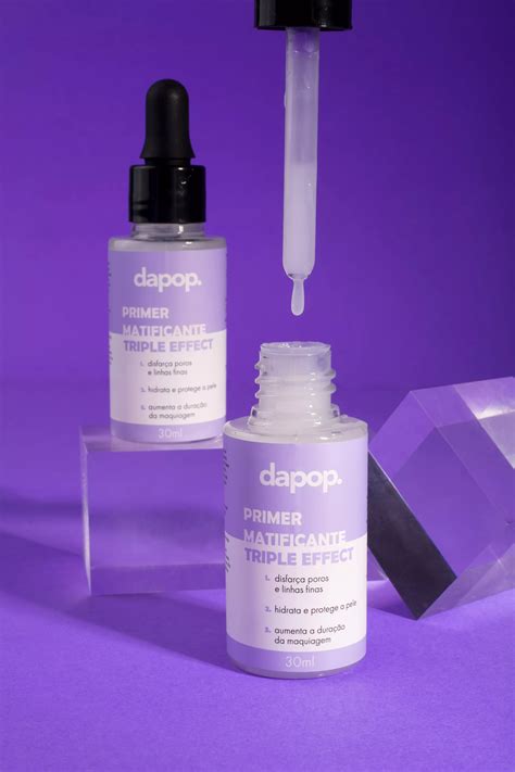 Primer Facial Matificante Triple Efect 30 Ml Dapop Cosmeticos Dapop