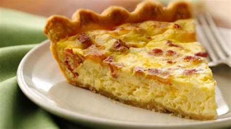 Quiche De Tocino Y Queso Recetas Y Bebidas