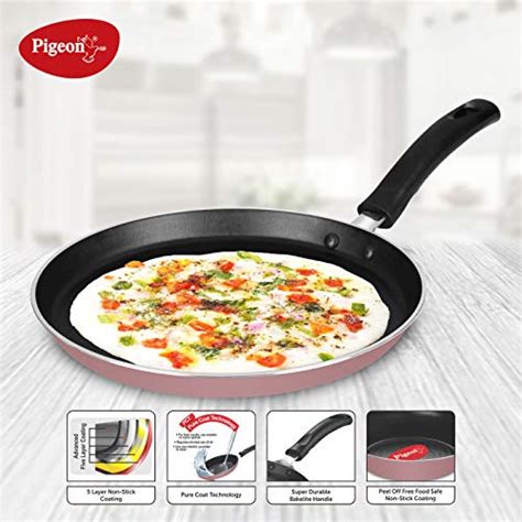 Pigeon By Stovekraft Basics Aluminium Non Stick Cookware Set With One