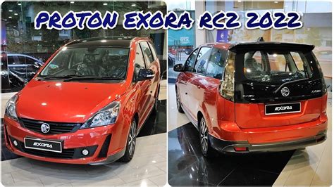 Proton Exora Rc Premium Ruby Red Merah Cvt Turbo Youtube