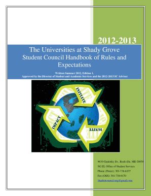 Fillable Online Shadygrove Umd The Universities At Shady