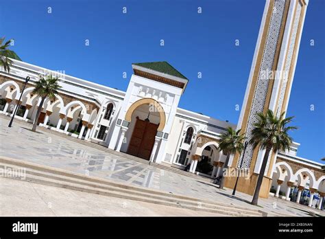 Port Mosque Also Known As Lalla Abla Mosque In Tangier Morocco