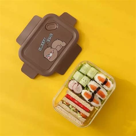 Lunchera Vianda Hermética Infantil Escolar Con 3 Divisiones