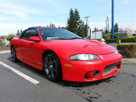 Purchase Used 1997 Mitsubishi Eclipse Spyder Gst Convertible 2 Door 2