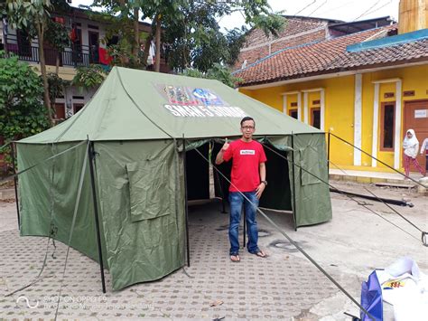 Proses Pembuatan Tenda Pramuka Model Tenda Pleton Order SMAN 5 SIDRAP