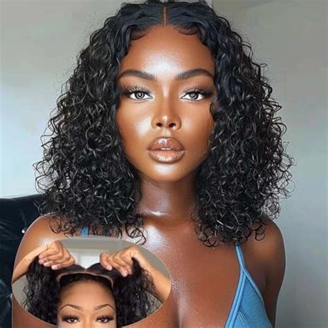 Amazon Starmo Glueless Wigs Human Hair Pre Plucked Pre Cut Curly