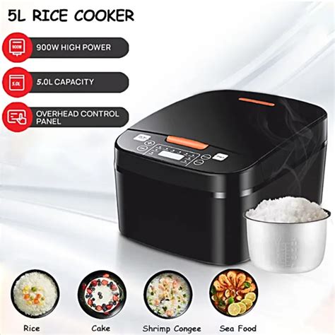 Smart Rice Cooker L Large Capacity One Button Quick Cooking Eight