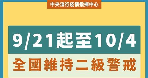 921至104全國維持二級警戒 灃禾集團