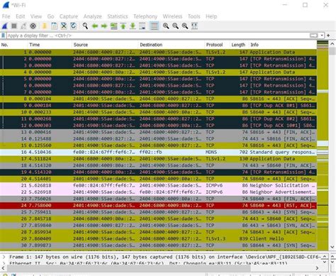 What Is Packet Colourization In Wireshark Geeksforgeeks