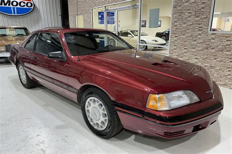 1988 Ford Thunderbird Turbo Coupe 5 Speed For Sale On Bat Auctions