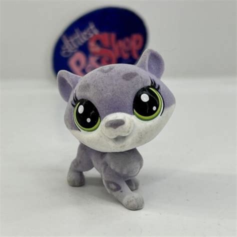 Lizzie Snowspots Leopard 1 169 Authentic Littlest Pet Shop Hasbro