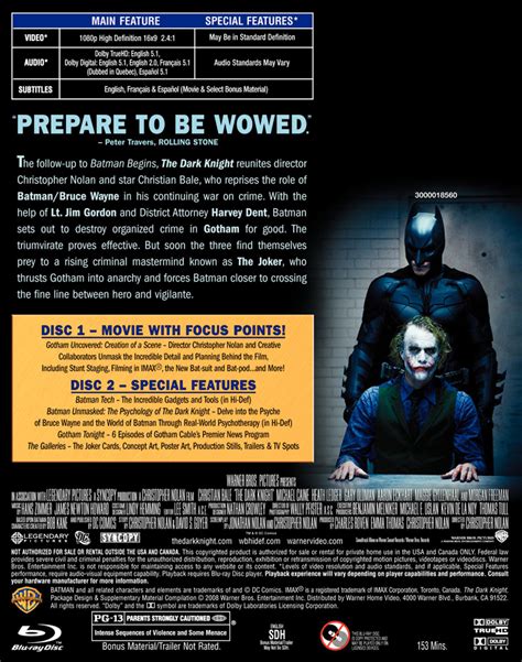 The Dark Knight Dvd Cover