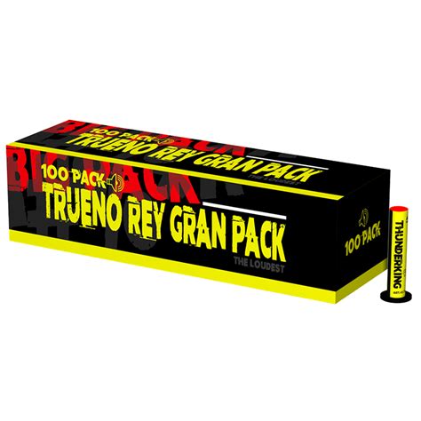 Rey Del Trueno Bigpack 100 Single Shots Thunder King 32 99