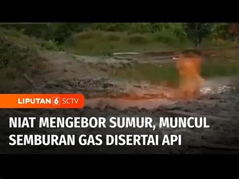 Semburan Gas Disertai Api Muncul Di Jayapura Saat Warga Berniat