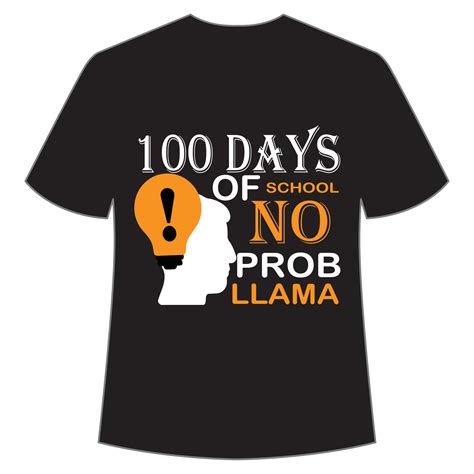 100 días de escuela sin problema llama feliz regreso a la plantilla de