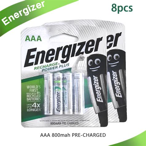 Energizer Pcs Pack V Mah Aa And Mah Aaa Ni Mh Rechargeable