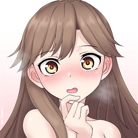 Safebooru 1girl Arashio Kancolle Blush Brown Eyes Brown Hair