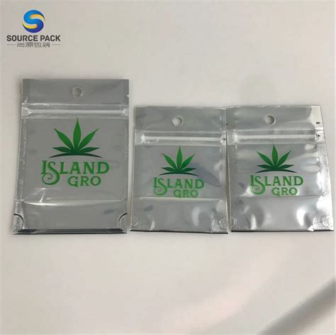 Custom Logo Smell Proof Weed/seeds Packaging Plastic Bag - Buy Mylar ...