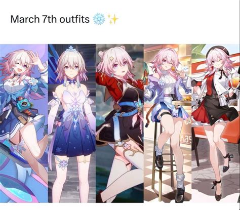 March Th Outfits Honkai Star Rail Hoyolab