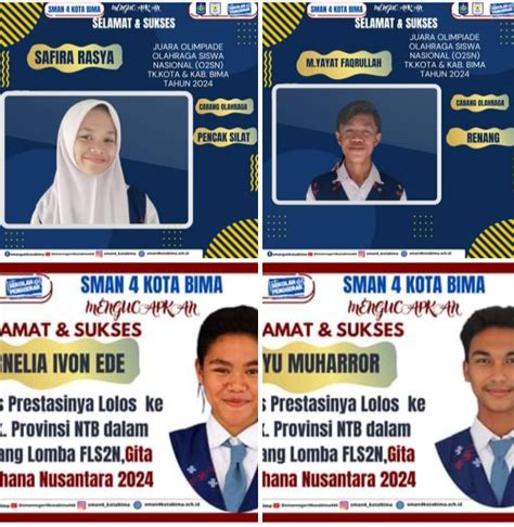 Hebat Siswa I Sman Kota Bima Berhasil Lolos Dalam Ajang Lomba Fls N