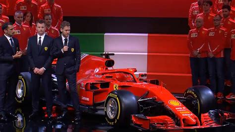 Pela Internet Ferrari Exibe Novo Modelo SF71H Para 2018 Motor1 Fotos