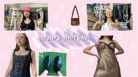 Huge Collective Thrift Depop Haul ‿ ̶̥̥ Youtube