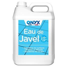 Eau De Javel Chlore Actif L Onyx Mon Brico Bias