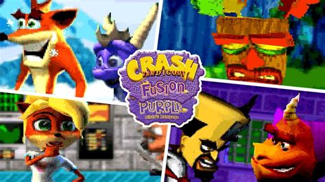 Crash Bandicoot Fusion Purple Riptos Rampage Escenas Scenes Sub Españolenglish Youtube