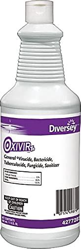 Diversey 4277285 Oxivir Tb One Step Disinfectant Cleaner 32oz Bottle 12 Carton Pricepulse