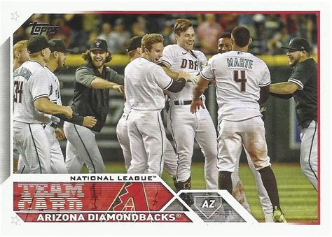 2023 Topps 263 Arizona Diamondbacks Trading Card Database