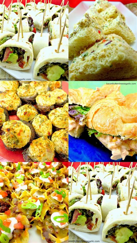 Bacon, Butter, Cheese & Garlic: Bridal Shower Finger Foods