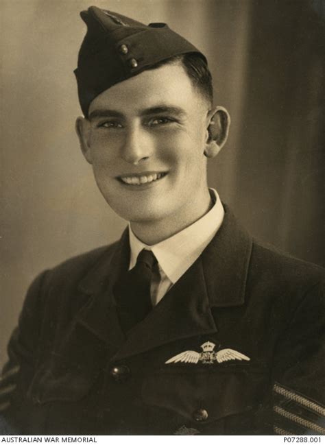 Studio Portrait Of Flight Sergeant Flt Sgt Alfred William