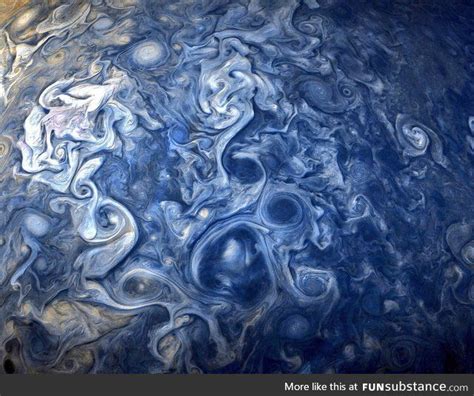 Newest Photo Of Swirling Clouds On Jupiter Taken By Nasas Juno