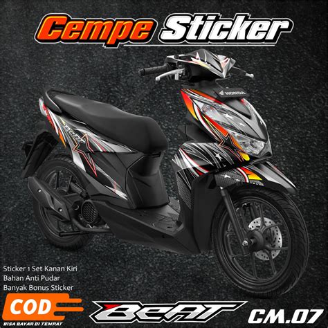 Jual Sticker Decal Full Body BEAT STREET CBS ISS Decal Sticker