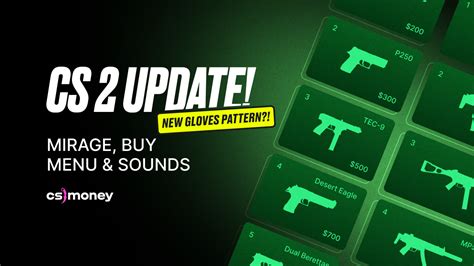 CS2 Update Sounds Weapons Mirage Buy Menu And More