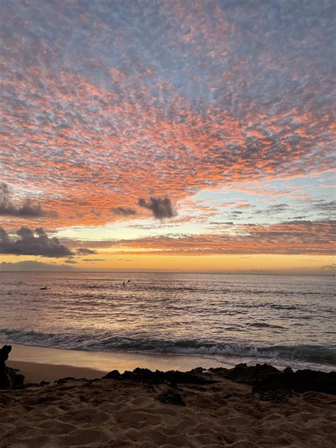 North Shore Oahu Hi Sunset R Beachporn