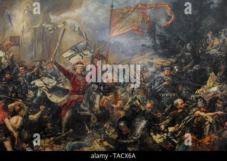 Jan Matejko Grunwald Battlefield Stock Photo Alamy