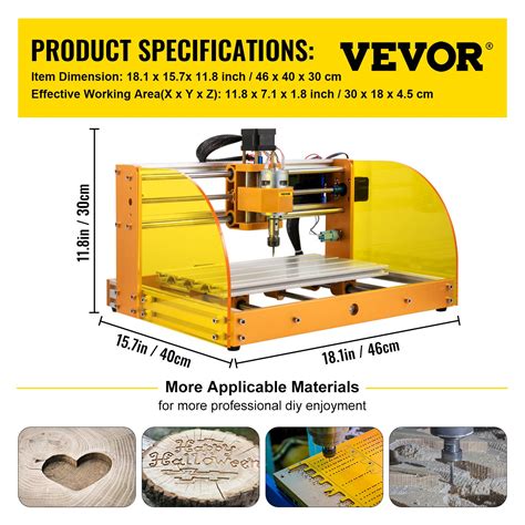 Vevor Cnc Router Machine Pro Engraver With Grbl Offline Controller