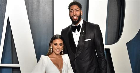 Who Is Anthony Davis Wife The Two Married At A Star Studded Wedding