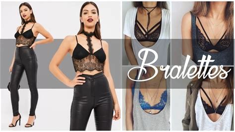 Cómo usar BRALETTES OUTFITS Fem Fashion YouTube