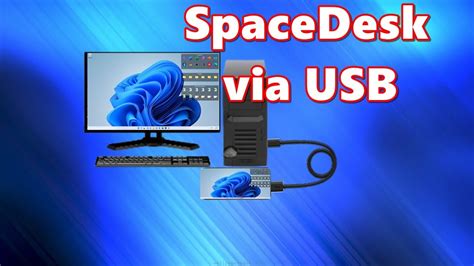 Como Usar Spacedesk Via Usb Spacedesk Youtube