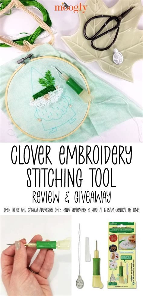 Clover Embroidery Stitching Tool Review And Giveaway Moogly