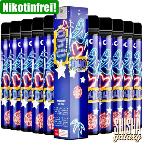 Vape Hamburg E Shisha Set Er Pack Ohne Nikotin