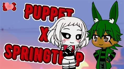 Episode 2n12 Marionette X Springtrap Gacha Life Youtube