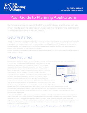 Fillable Online Applications That Require A Site Or Block Plan UK