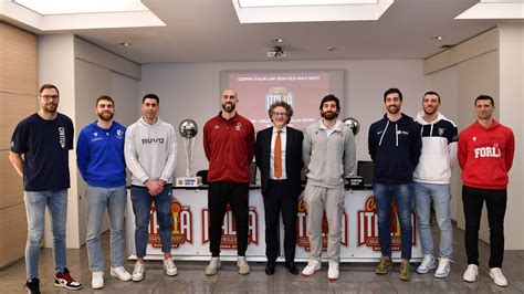 Presentata La Final Four Della Coppa Italia Lnp Il Calendario E Gli