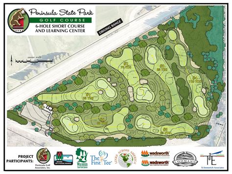 Peninsula State Park Golf Course | Ephraim, WI | Door County Public Golf - 6 Hole Short Course