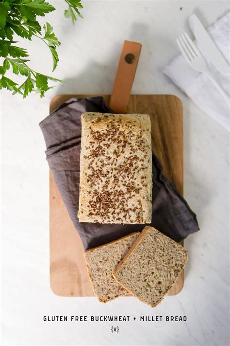 Gluten Free Buckwheat Millet Bread Millet Bread Gluten Free Vegan