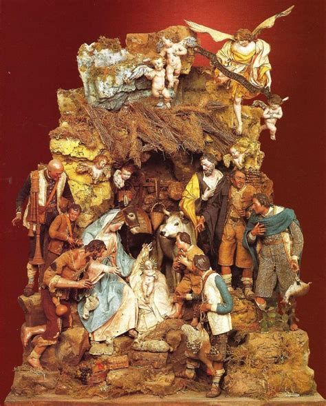 PRESEPE NAPOLETANO DEL SETTECENTO Nativity Scene Nativity Nativity